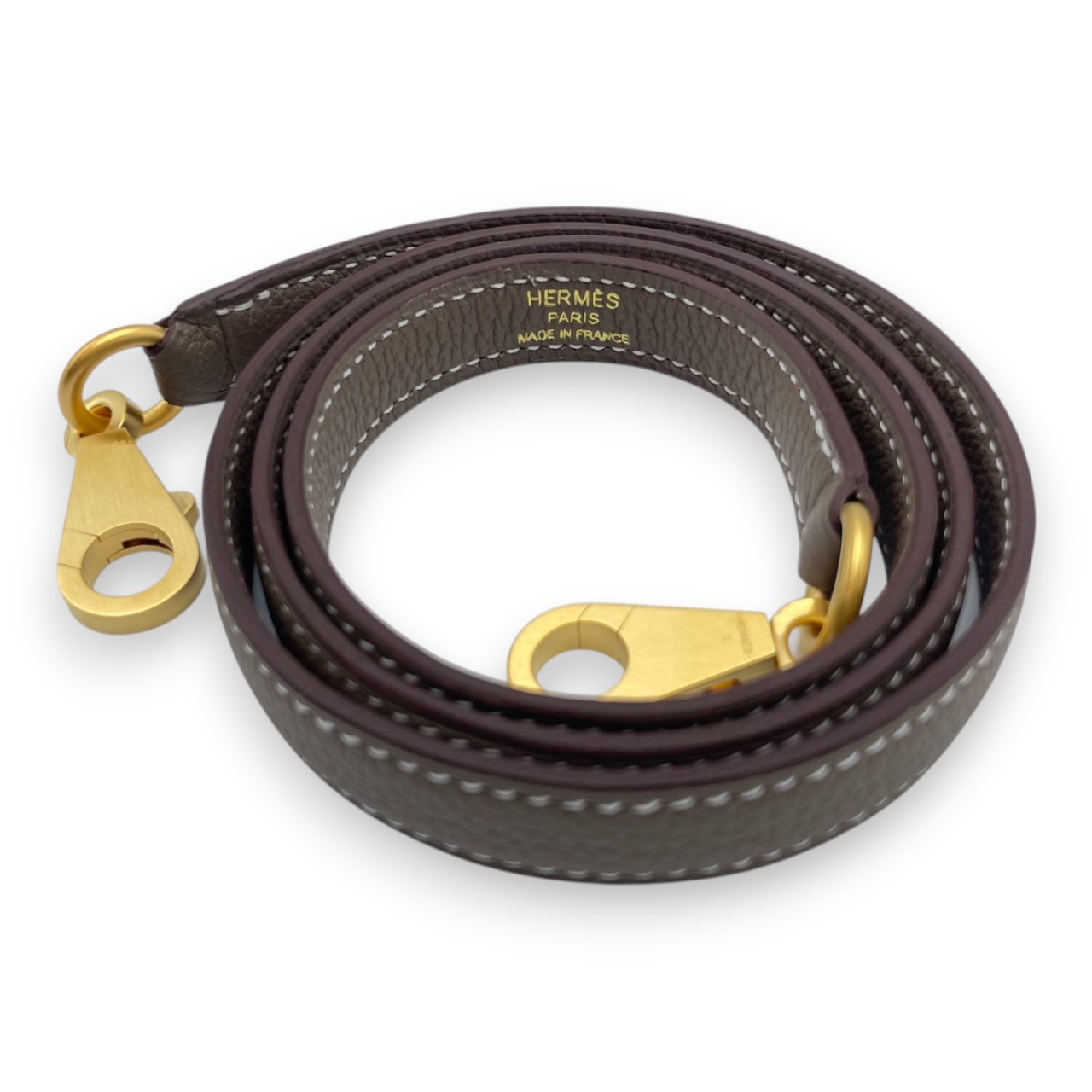 エルメス ケリー 25 エトゥープ トゴ マットゴールド金具 K刻印