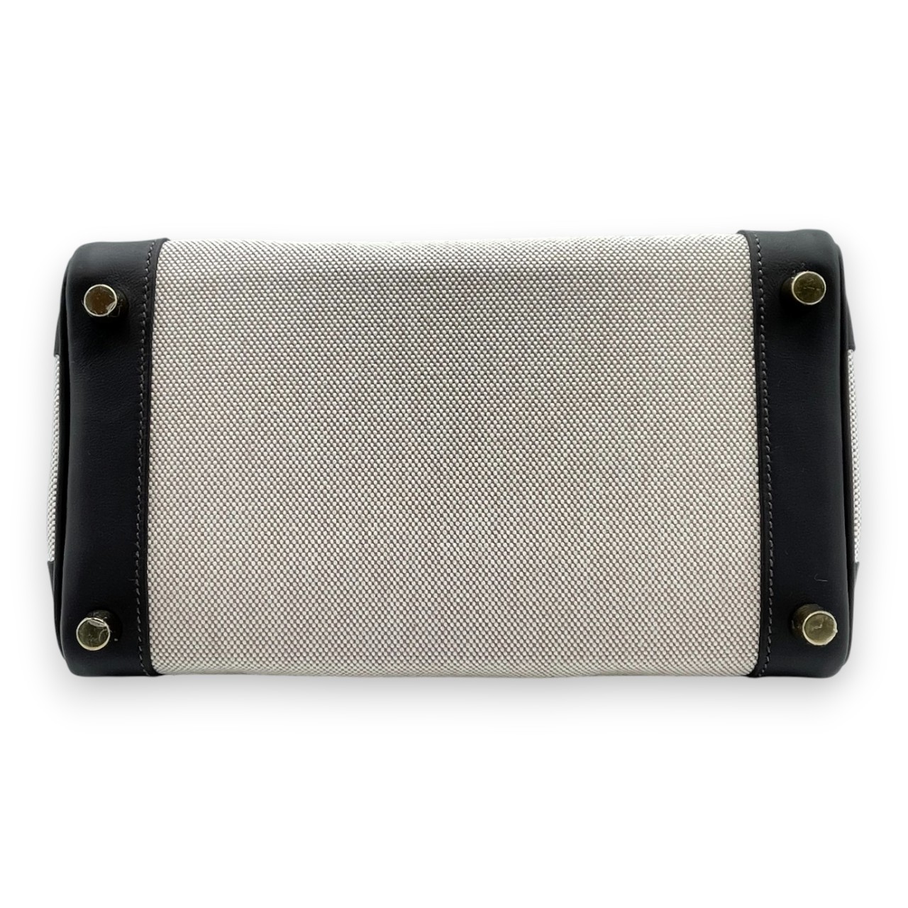 エルメス バーキン 25 べブラン/エクリュ スイフト/トワルアッシュ ゴールド金具 K刻印