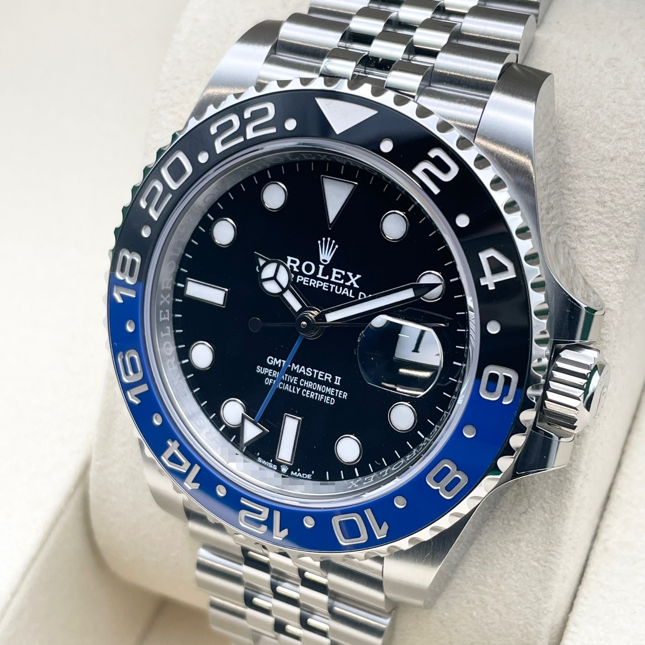 保証書日付2026年1月】ロレックス GMTマスターII 126710BLNR