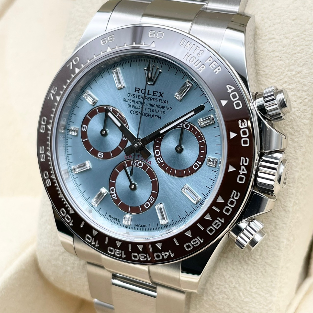 ロレックス デイトナ 126506A アイスブルー 11Pダイヤ 40mm