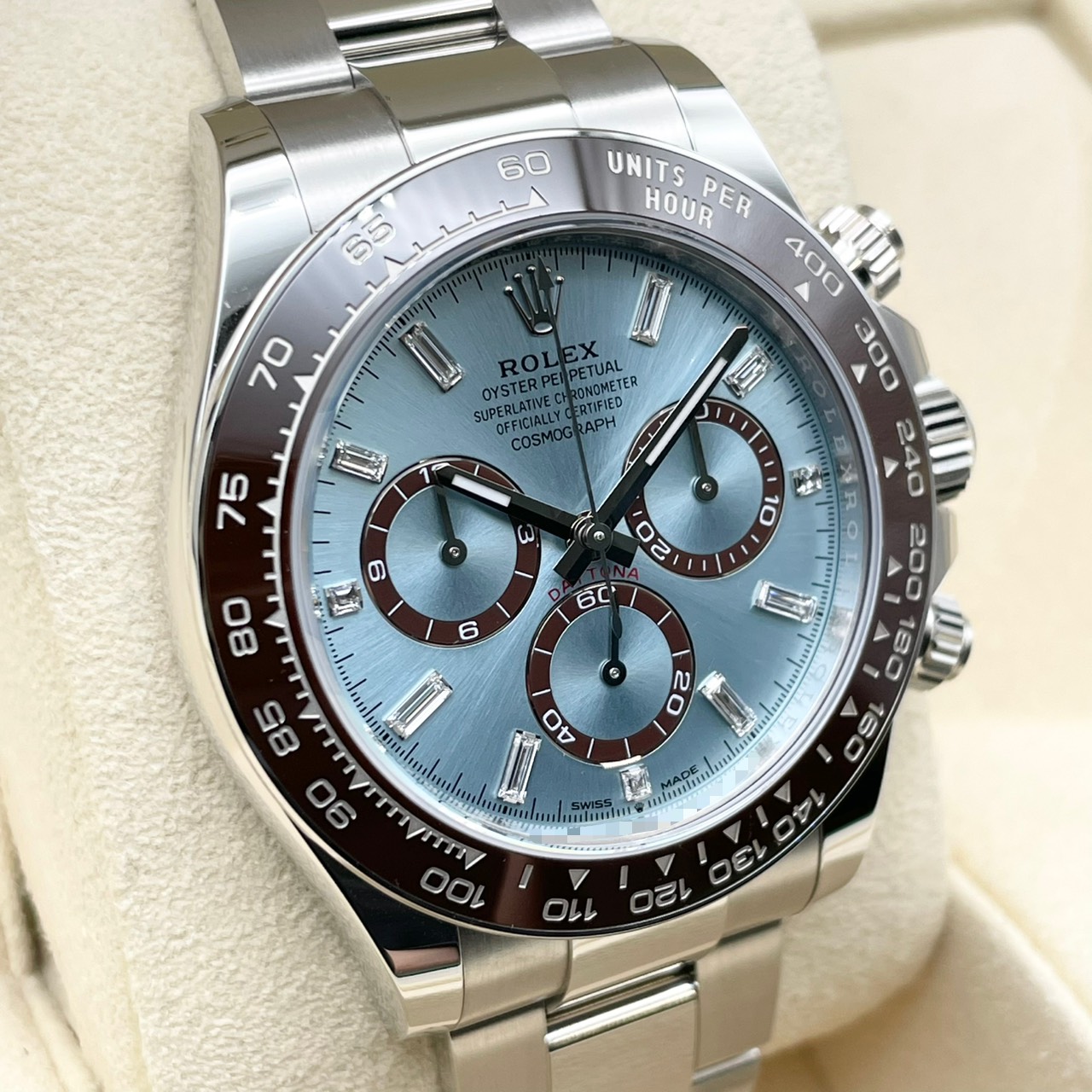 ロレックス デイトナ 126506A アイスブルー 11Pダイヤ 40mm