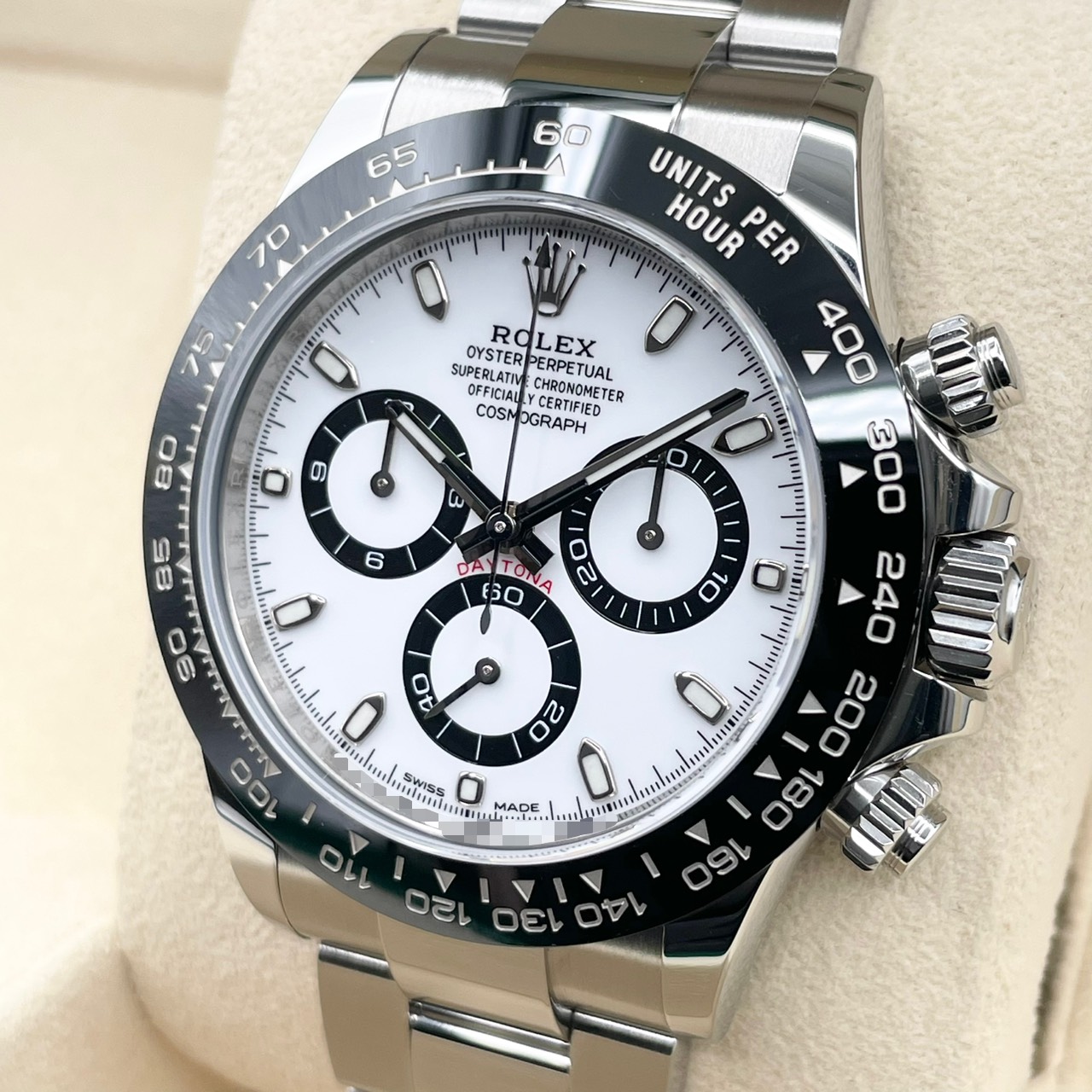 ロレックス デイトナ 116500LN ホワイト ステンレススチール 40mm