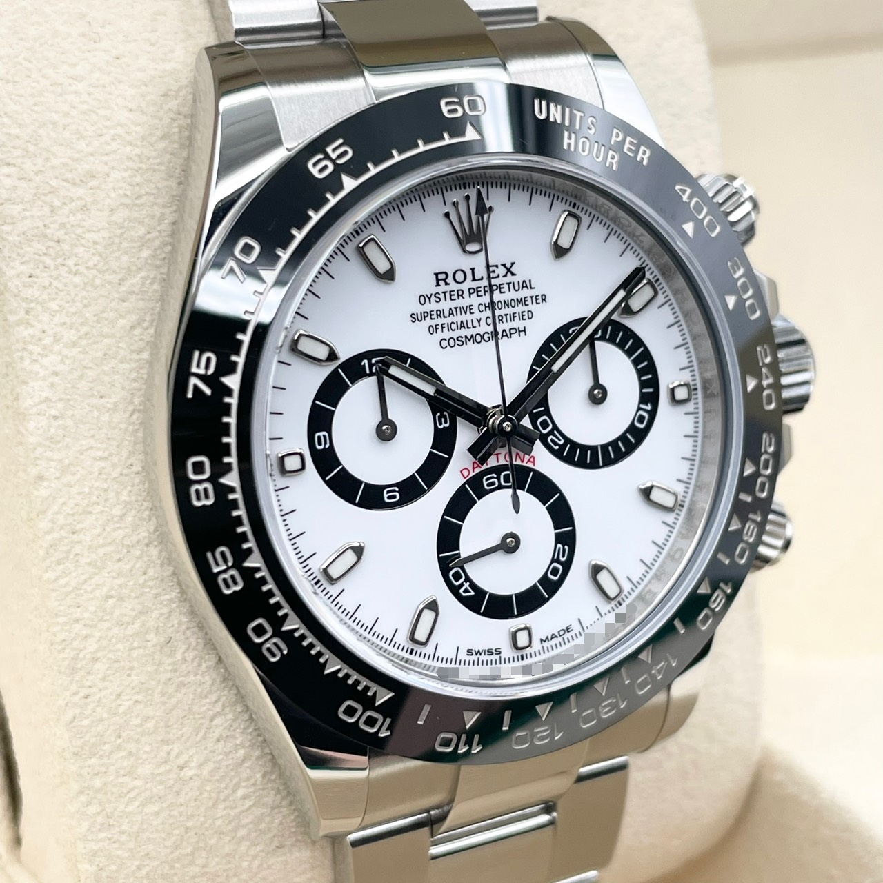 ロレックス デイトナ 116500LN ホワイト ステンレススチール 40mm