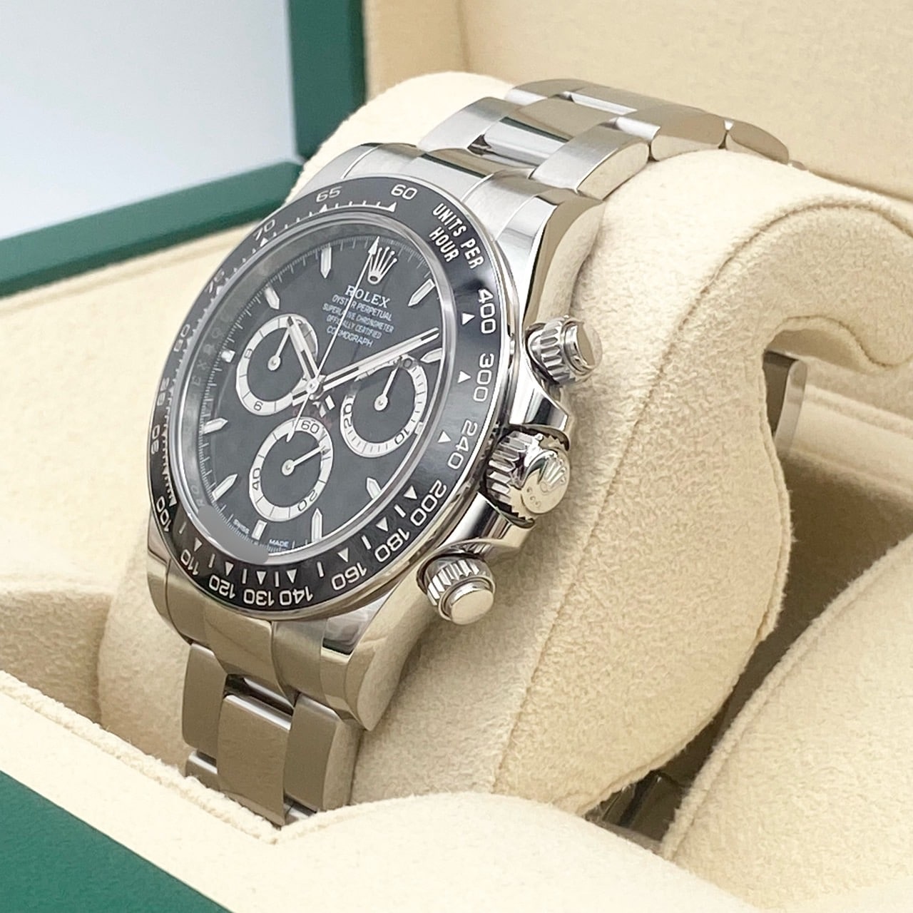 ROLEX デイトナ ブラック ステンレス ロレックス デイトナ ステンレス 黒 Y番 - 腕時計専門店THE