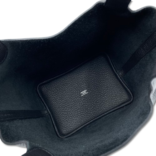 エルメス ピコタンロック PM ノワール トリヨンクレマンス シルバー金具 W刻印