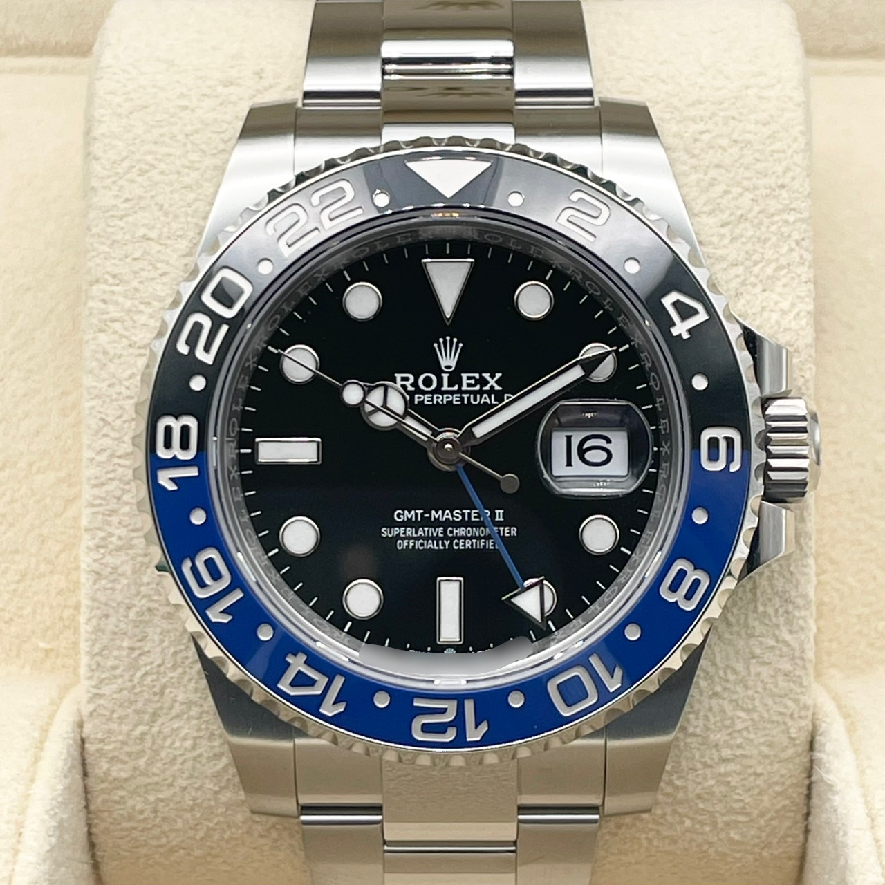 ロレックス GMTマスターII 126710BLNR バットマン オイスターブレス 40mm