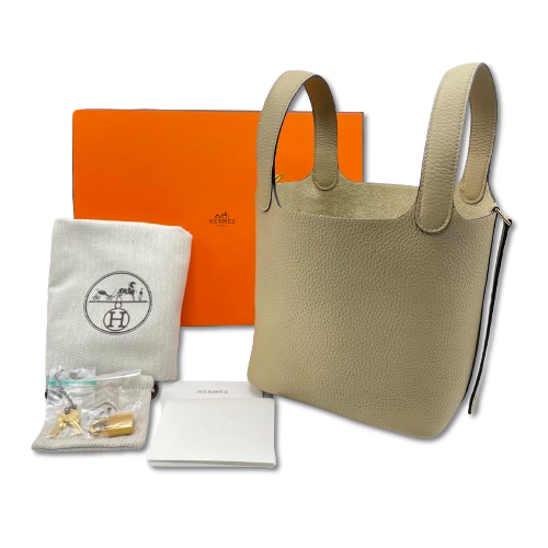 エルメス ピコタンロック PM トレンチ トリヨンクレマンス ゴールド金具 K刻印