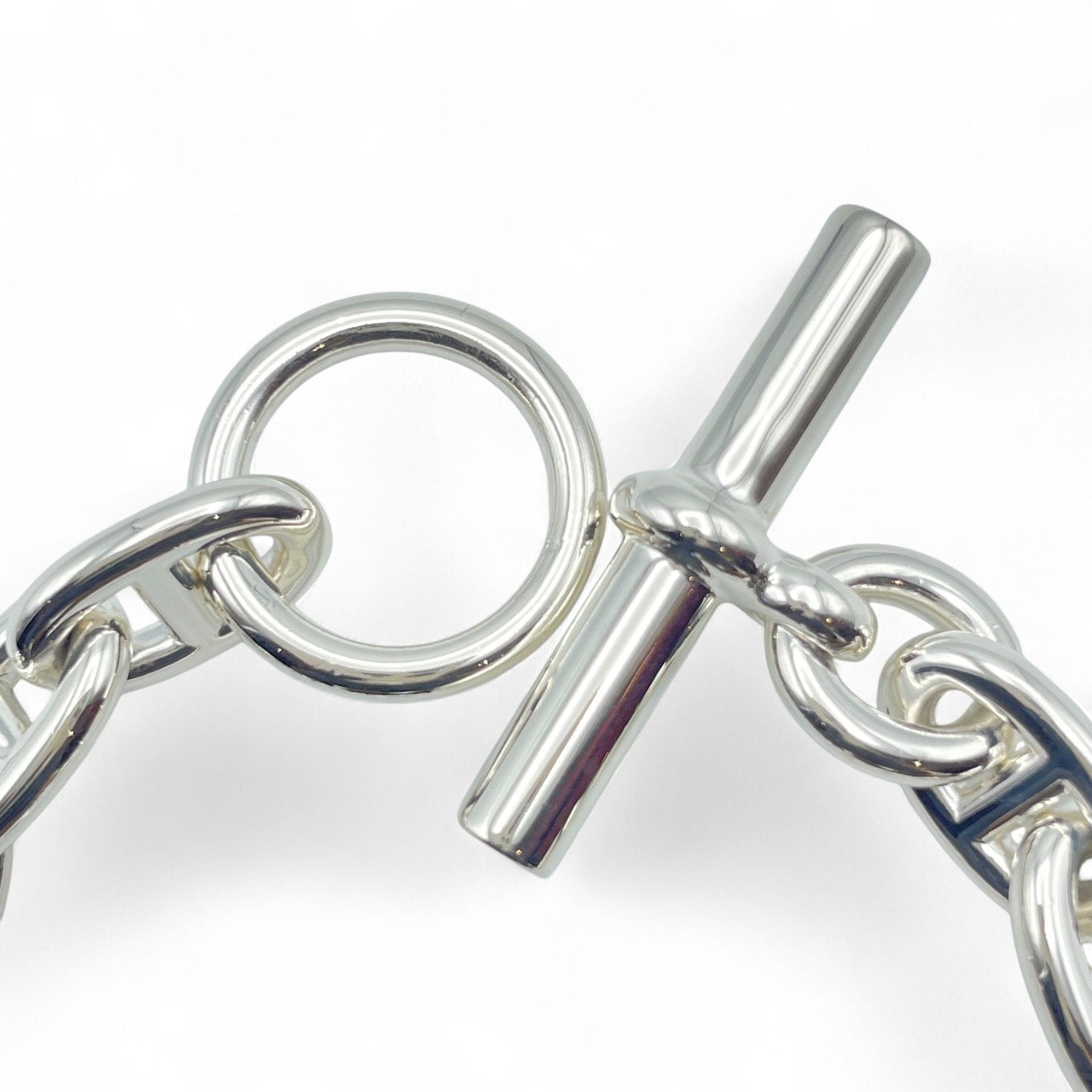 エルメス シェーヌ・ダンクル ブレスレット MM シルバー925 15