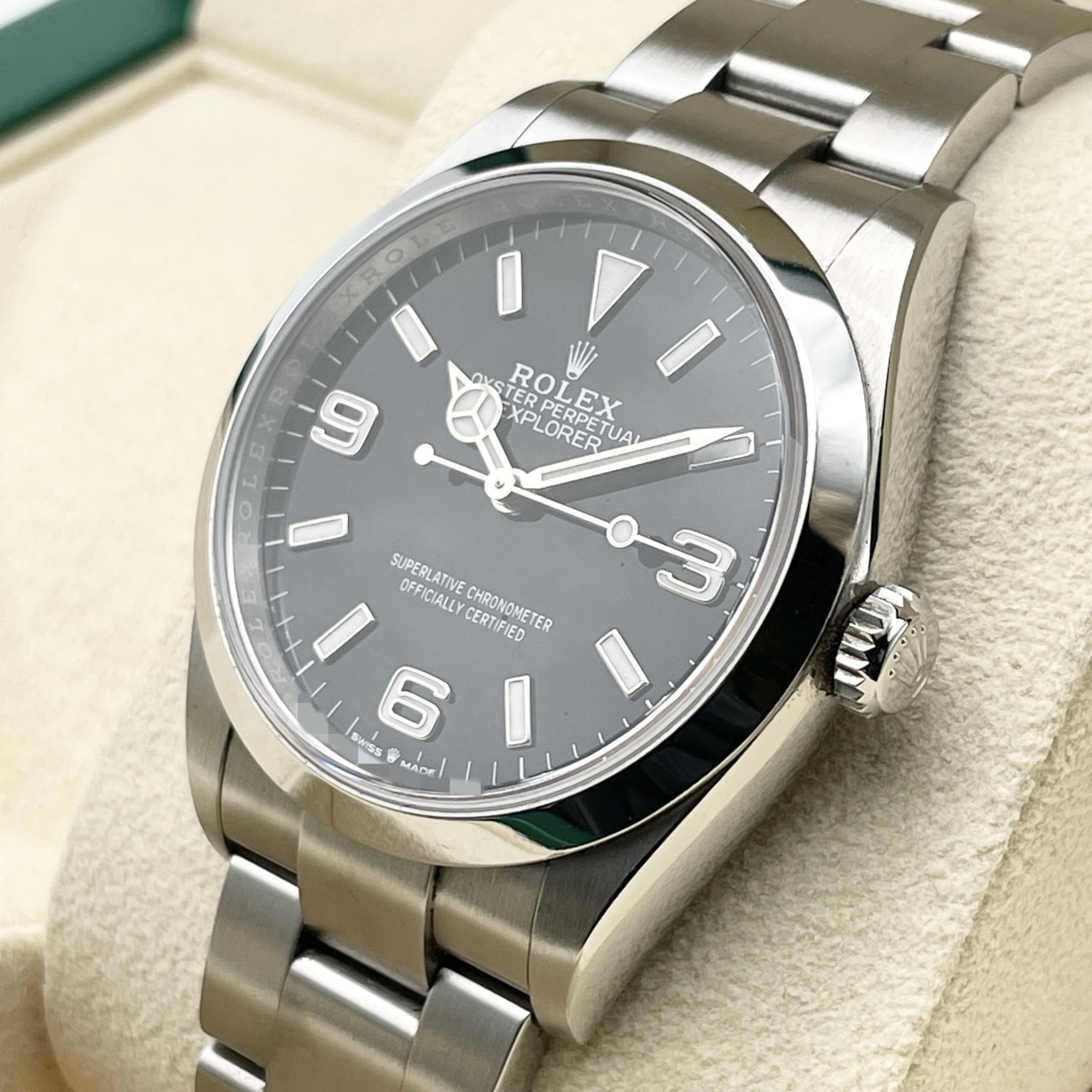 ロレックス エクスプローラー 124270 ブラック 36mm