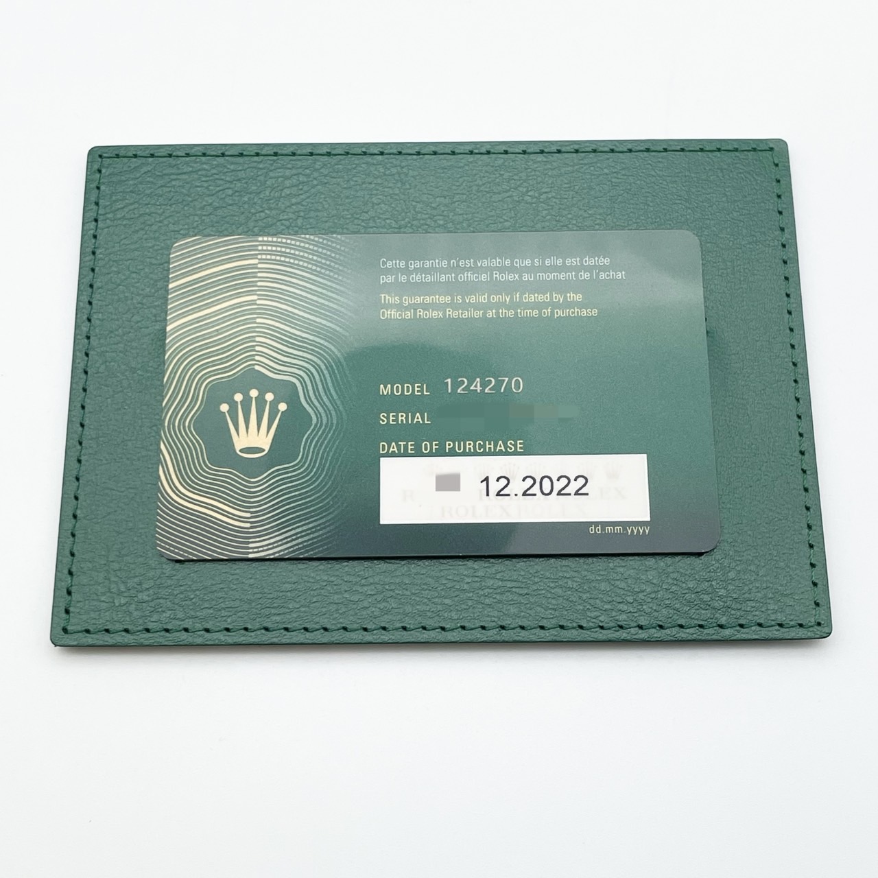 ロレックス エクスプローラー 124270 ブラック 36mm