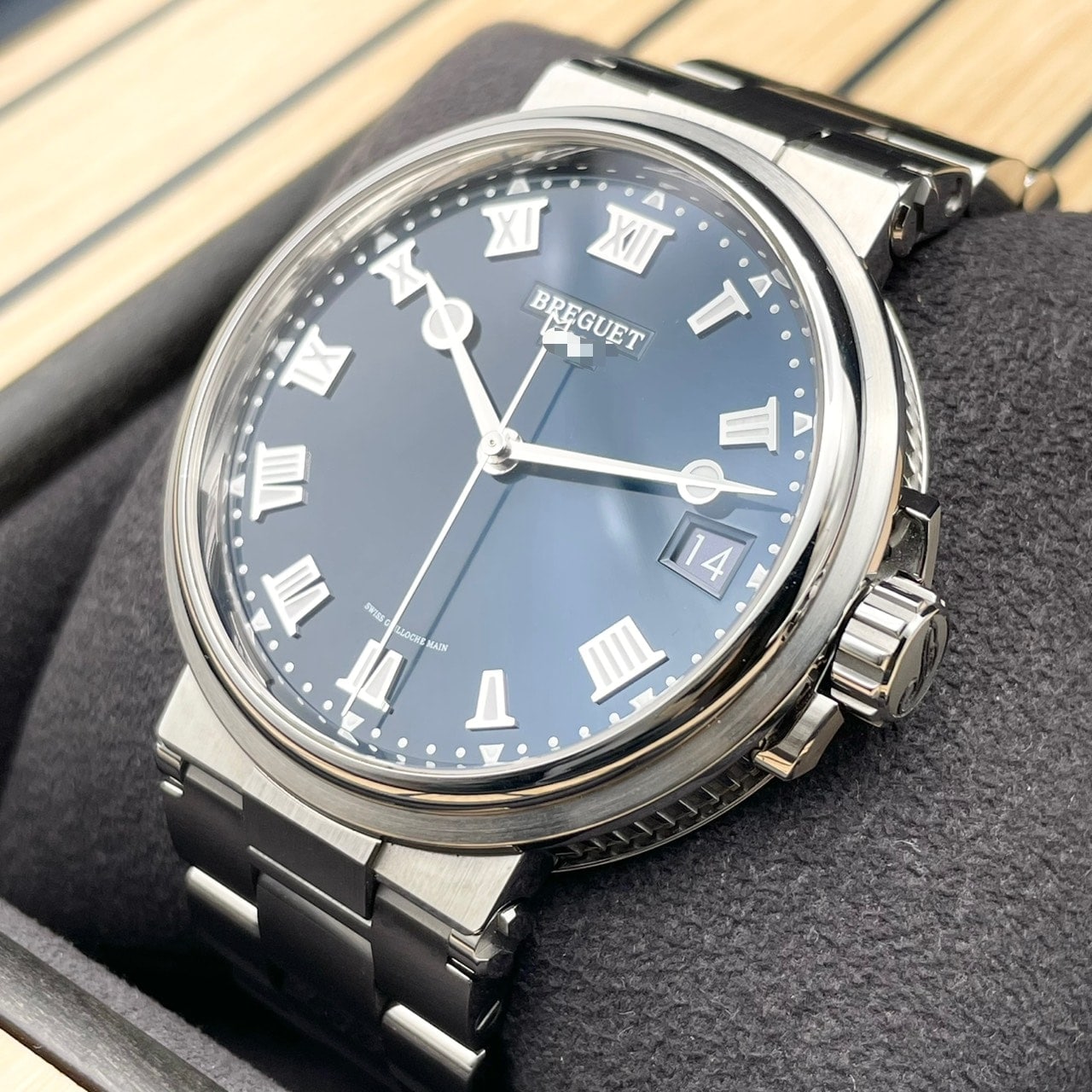 定価336万円！】ブレゲ マリーン Breguet Marine 5517TI/Y1/TZ0 チタン