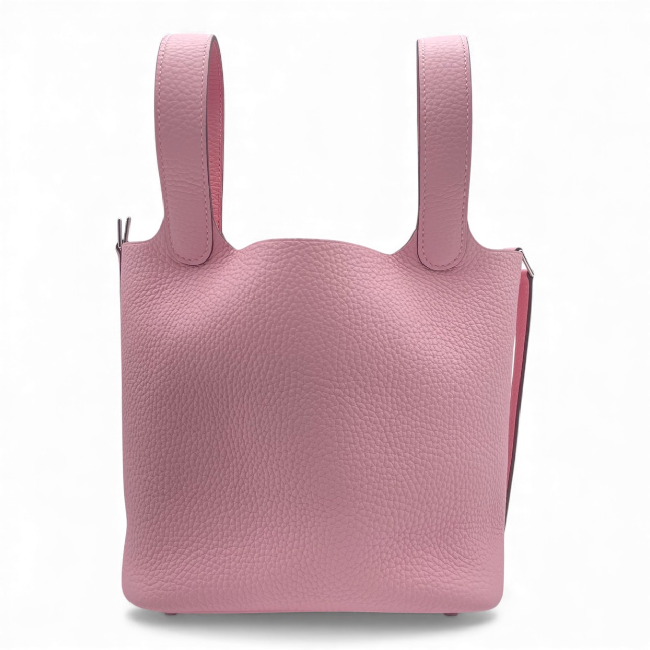 美品☆　エルメス　ピコタンロックMM　トリヨンクレマンス　ローズサクラ　T刻印 エルメス ピコタンロック PM ローズサクラ トリヨンクレマンス