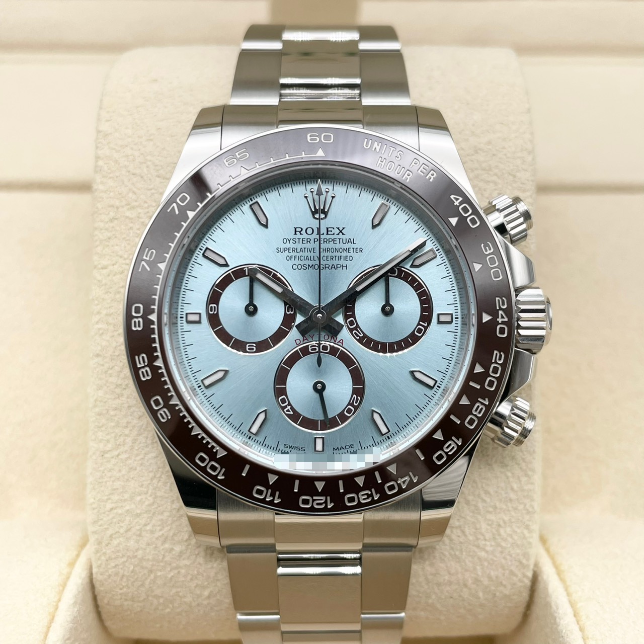 ロレックス デイトナ 126506 アイスブルー プラチナ 40mm