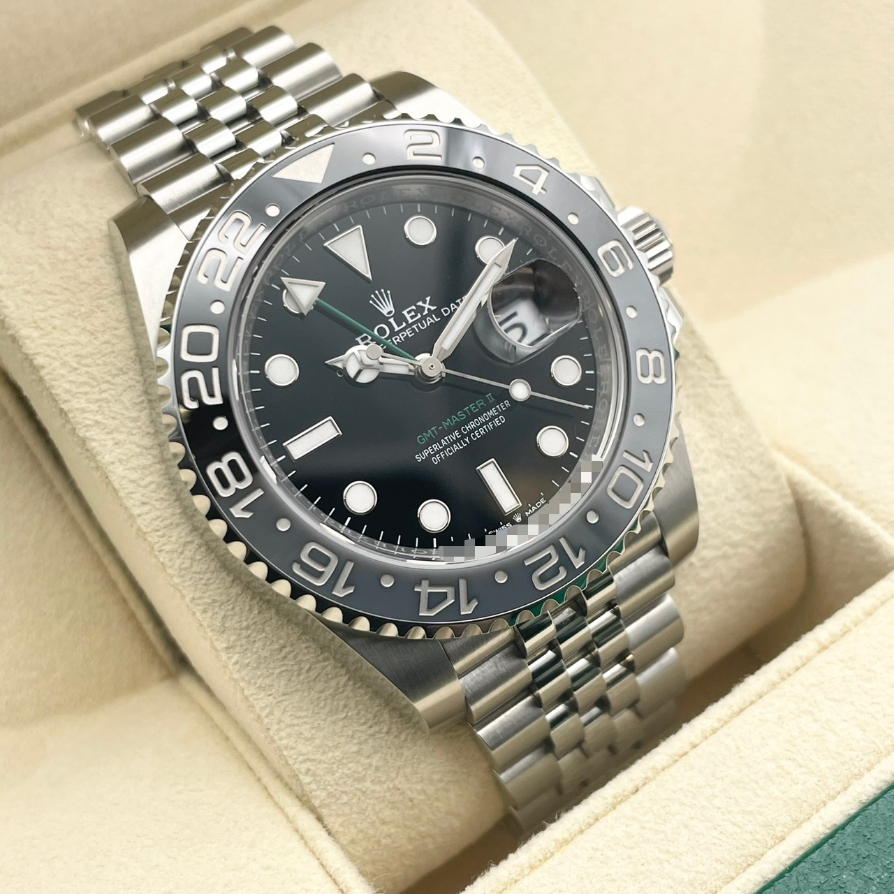 ロレックス GMTマスターII 126710GRNR ブラック ジュビリーブレスレット 40mm