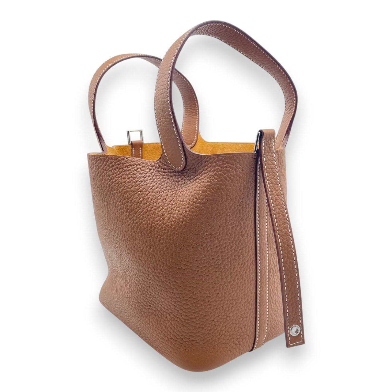 エルメス ピコタンロック PM ゴールド トリヨンクレマンス シルバー金具 K刻印