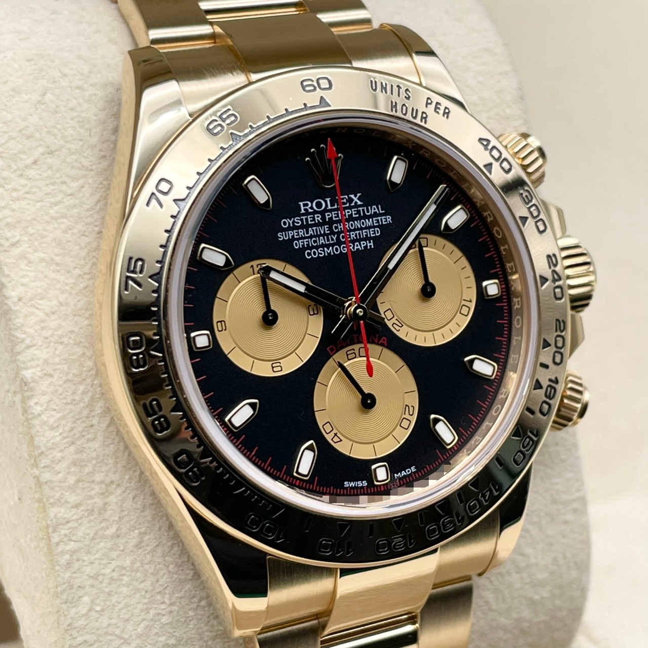 ロレックス デイトナ 116508 ブラック・シャンパン オイスターブレスレット 40mm