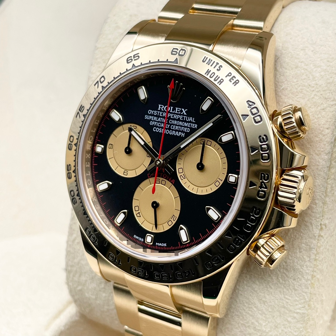 ロレックス デイトナ 116508 ブラック・シャンパン オイスターブレスレット 40mm