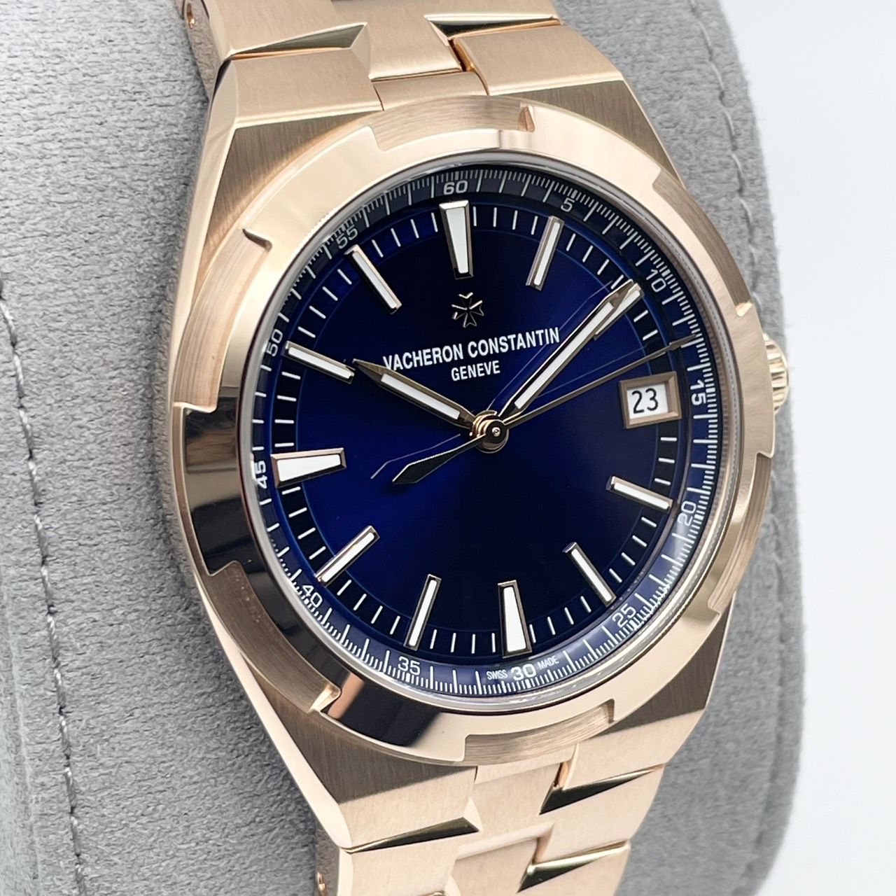 ヴァシュロンコンスタンタン オーヴァーシーズ 4520V/210R-B705 ブルー ピンクゴールド 41mm