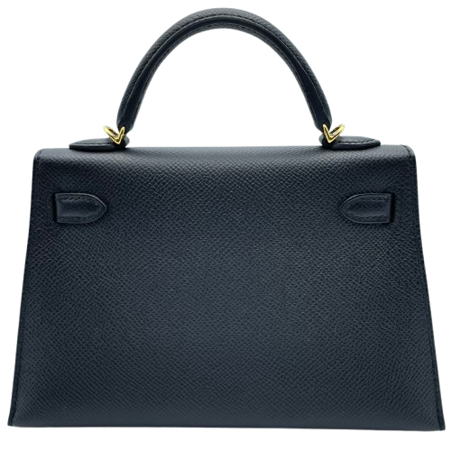 エルメス ミニケリー ノワール エプソン ゴールド金具 W刻印