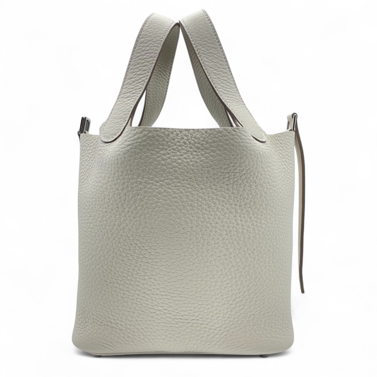 未使用/W刻印☆エルメス ピコタンロック18(PM)/クレ シルバー金具 エルメス ピコタンロック PM クレ トリヨンクレマンス シルバー金具 K