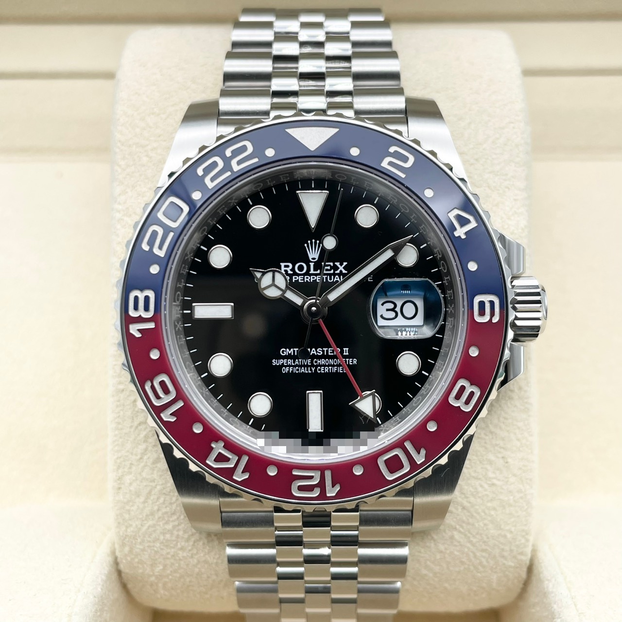 【超美品！】 ロレックス GMTマスターII 126710BLRO ブラック ペプシ ジュビリーブレスレット 40mm