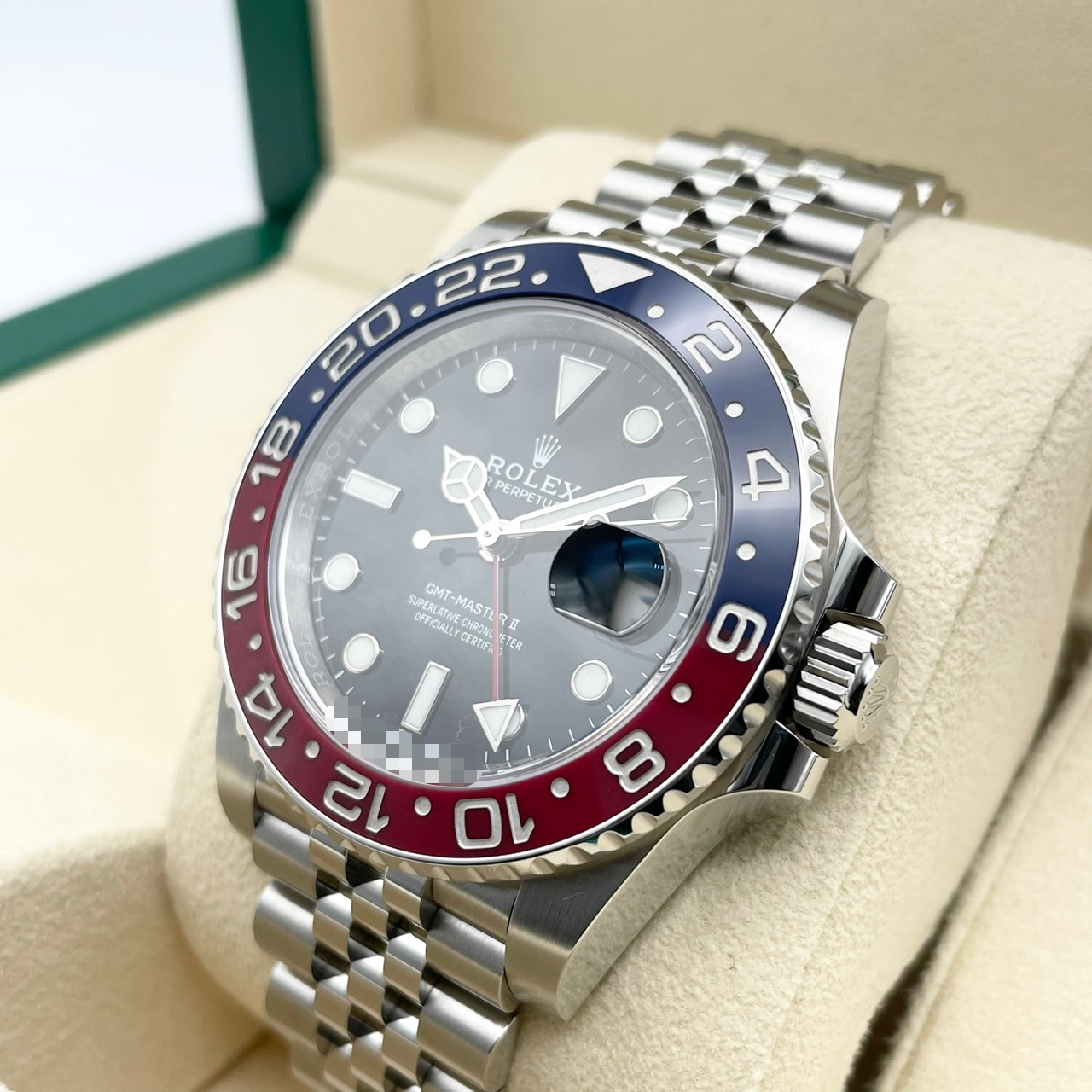 【超美品！】 ロレックス GMTマスターII 126710BLRO ブラック ペプシ ジュビリーブレスレット 40mm