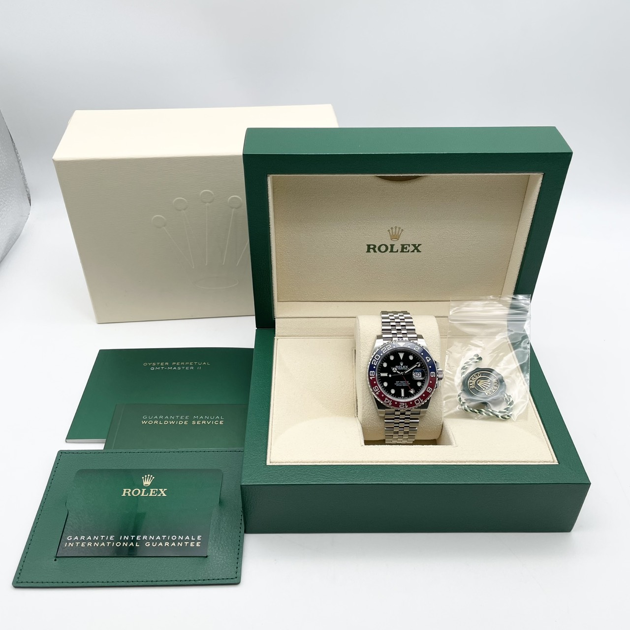 【超美品！】 ロレックス GMTマスターII 126710BLRO ブラック ペプシ ジュビリーブレスレット 40mm