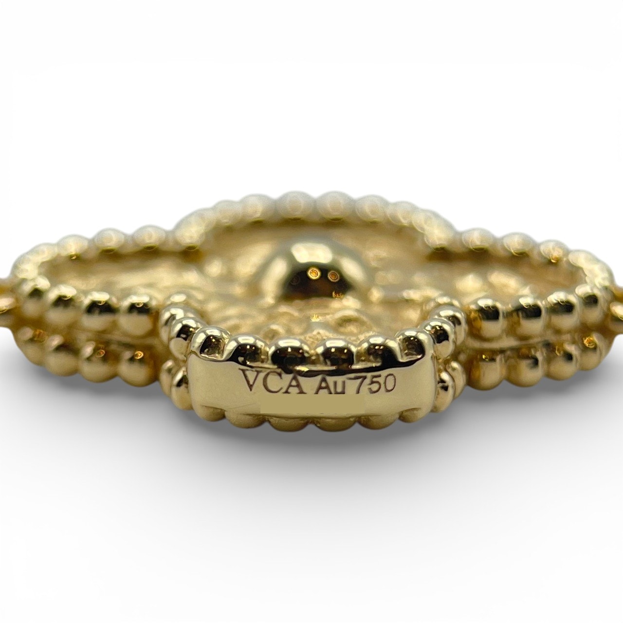 ヴァンクリーフ＆アーペル ヴィンテージアルハンブラ ブレスレット 5モチーフ VCARO1IE00 イエローゴールド 18K