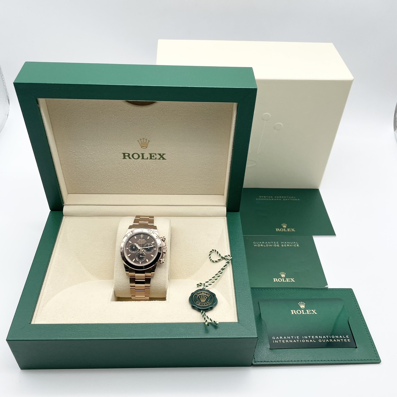 ロレックス デイトナ 116505 チョコレート・ブラック エバーローズ