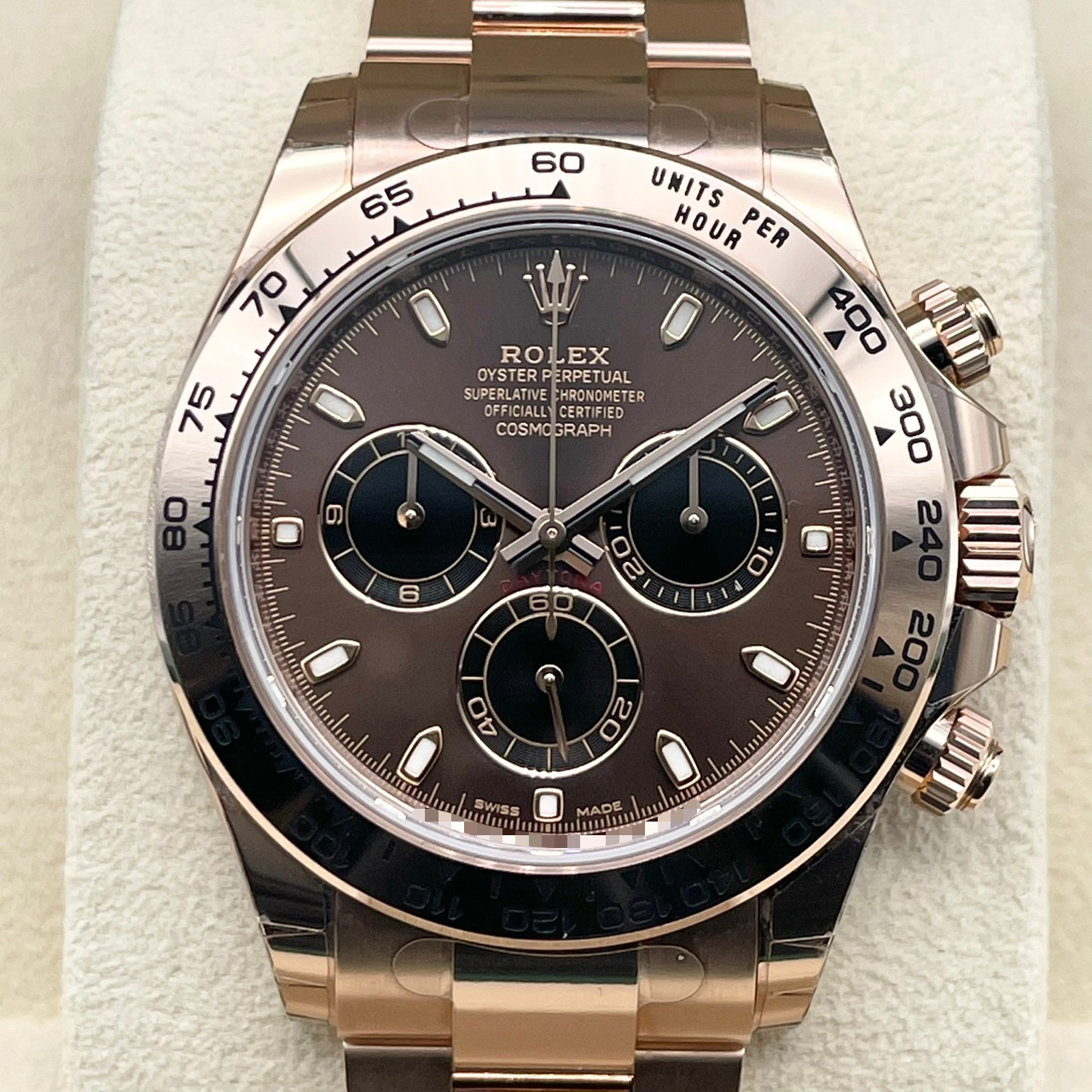 ロレックス デイトナ 116505 チョコレート・ブラック エバーローズ