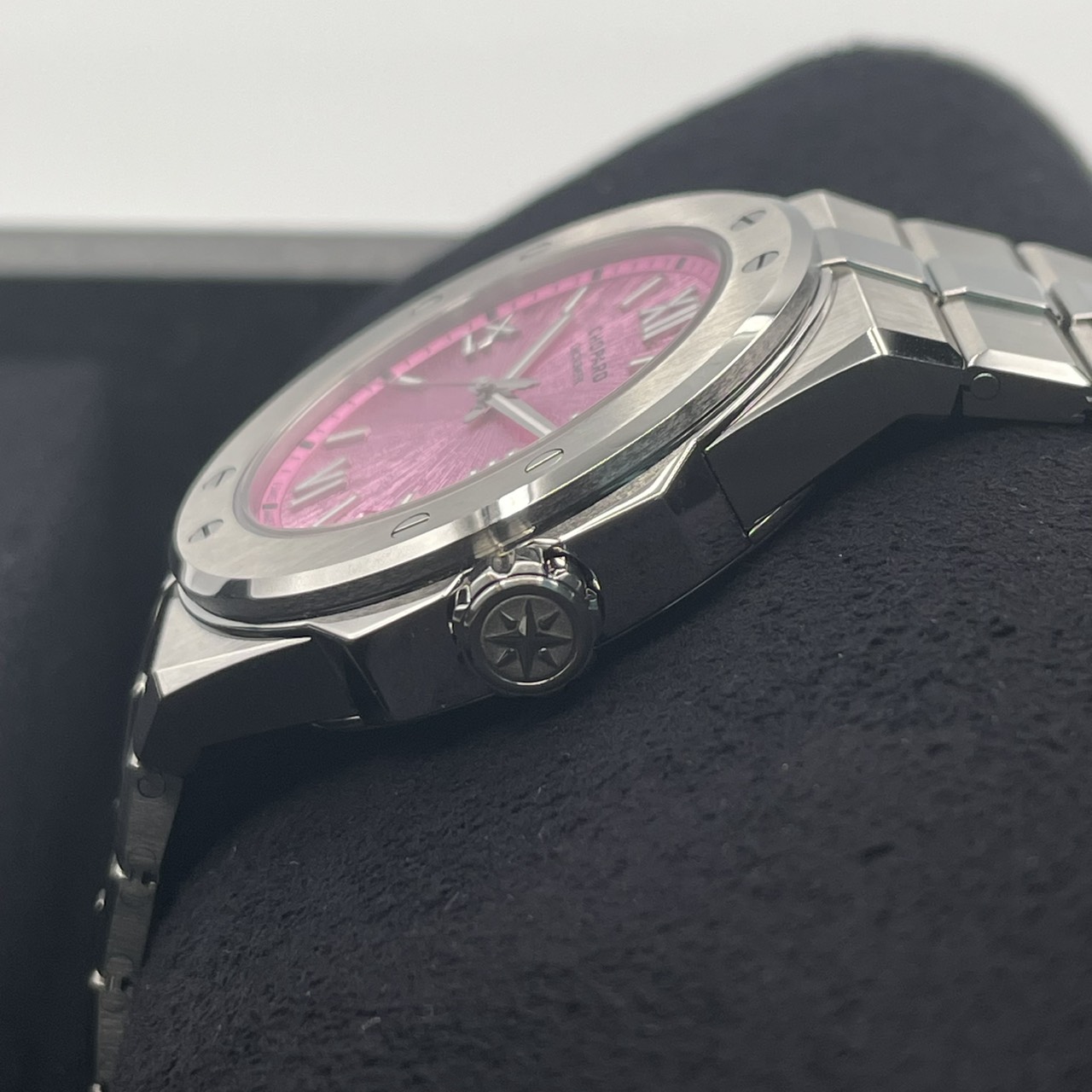 ショパール アルパイン イーグル 298600-3022 ステンレススチール ピンク 41mm