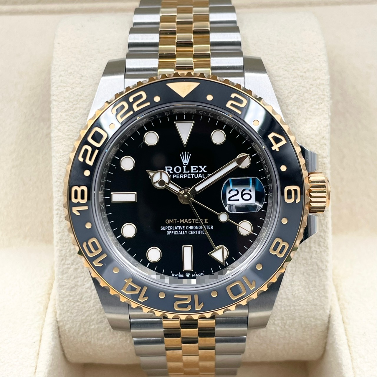 ロレックス GMTマスターII 126713GRNR ジュビリーブレス ブラック 40mm