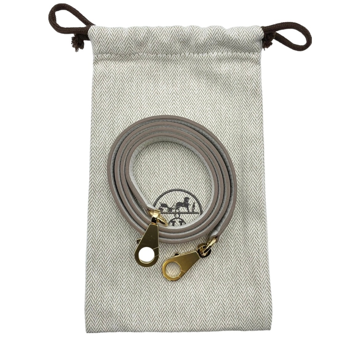 エルメス ケリー25 グリパール トゴ ゴールド金具 B刻印