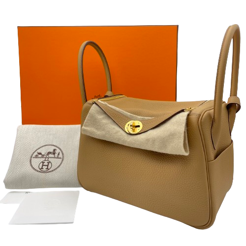 現金特価】エルメス リンディ 26 ビスキュイ トリヨンクレマンス