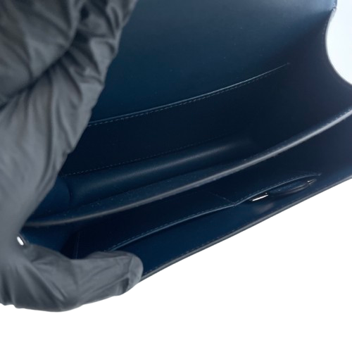 エルメス コンスタンスミニ 18 ブルードプリュス エプソン シルバー金具 W刻印