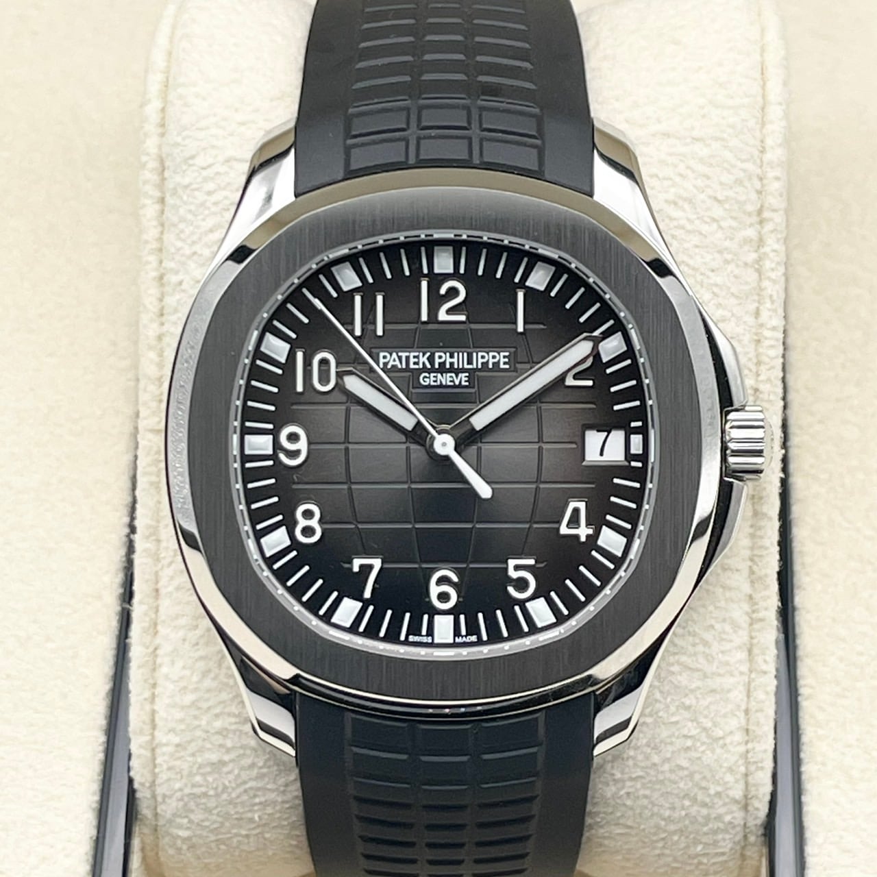 【新バックル・新ローター】パテックフィリップ アクアノート 5167A-001 ブラック 40.8mm