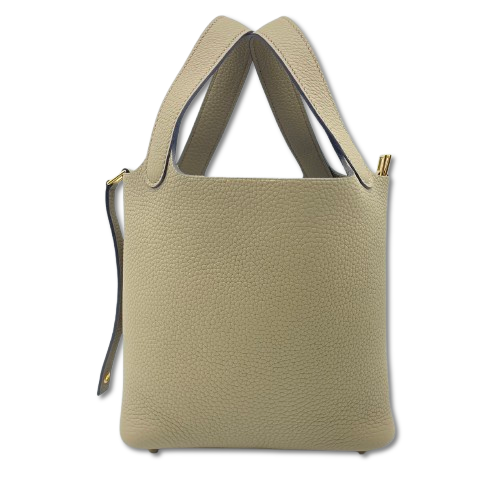 エルメス ピコタンロック PM ベージュマルファ トリヨンクレマンス ゴールド金具 K刻印