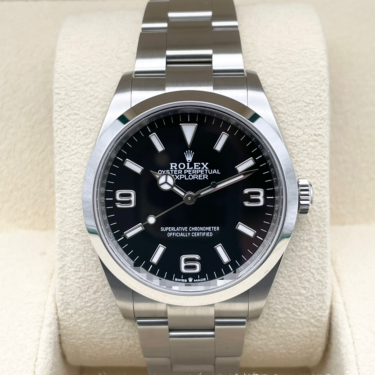 ロレックス エクスプローラー 124270 ブラック 36mm