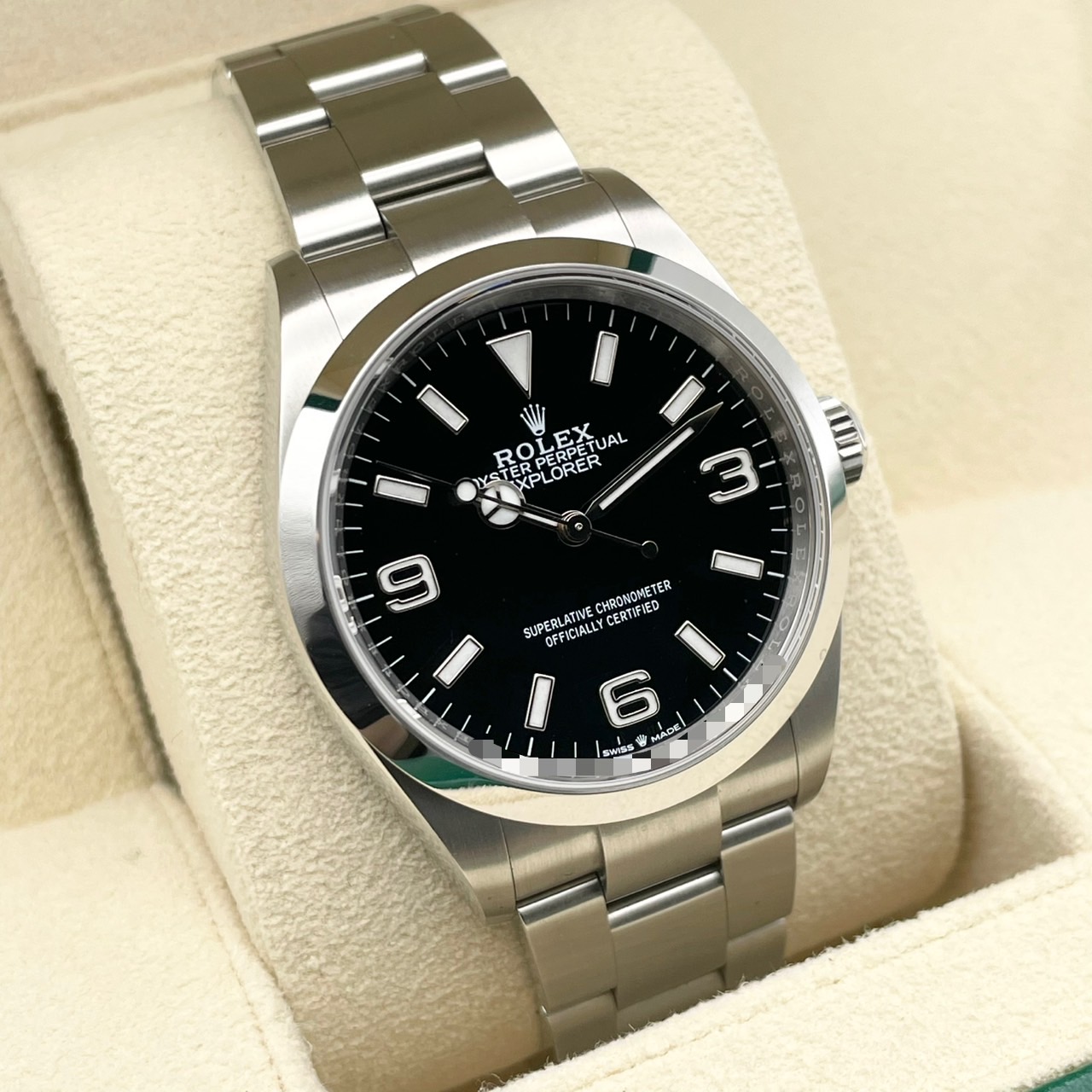 ロレックス エクスプローラー 124270 ブラック 36mm