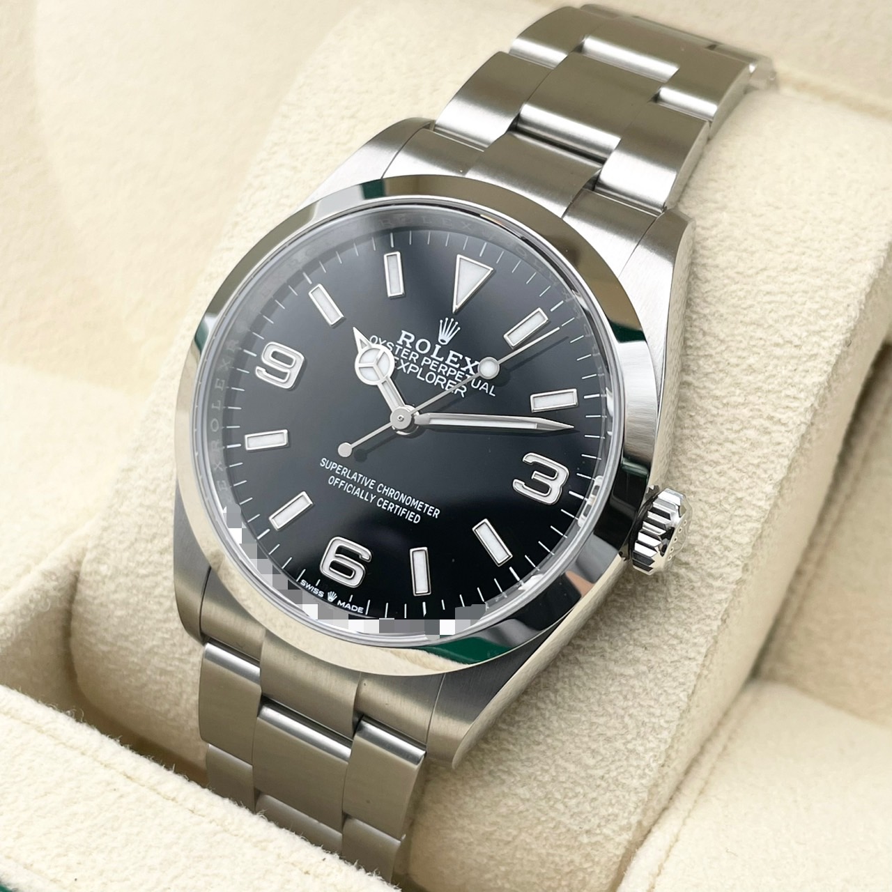 ロレックス エクスプローラー 124270 ブラック 36mm