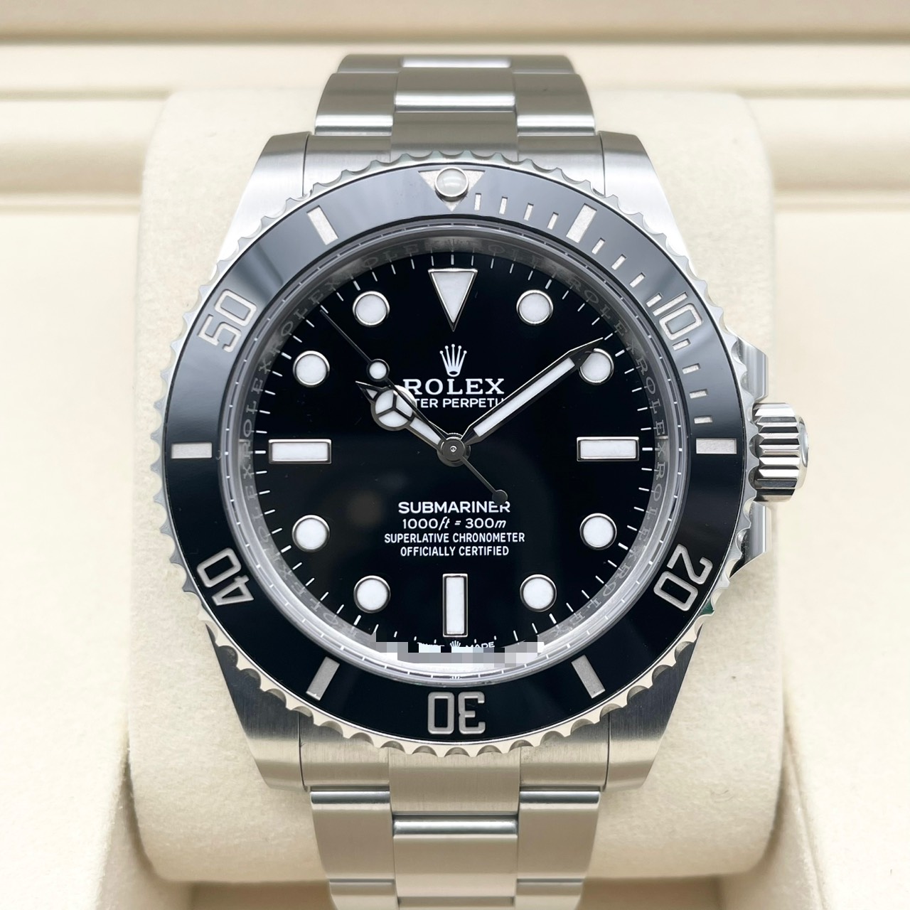 ロレックス サブマリーナ ノンデイト 124060 ブラック 41mm