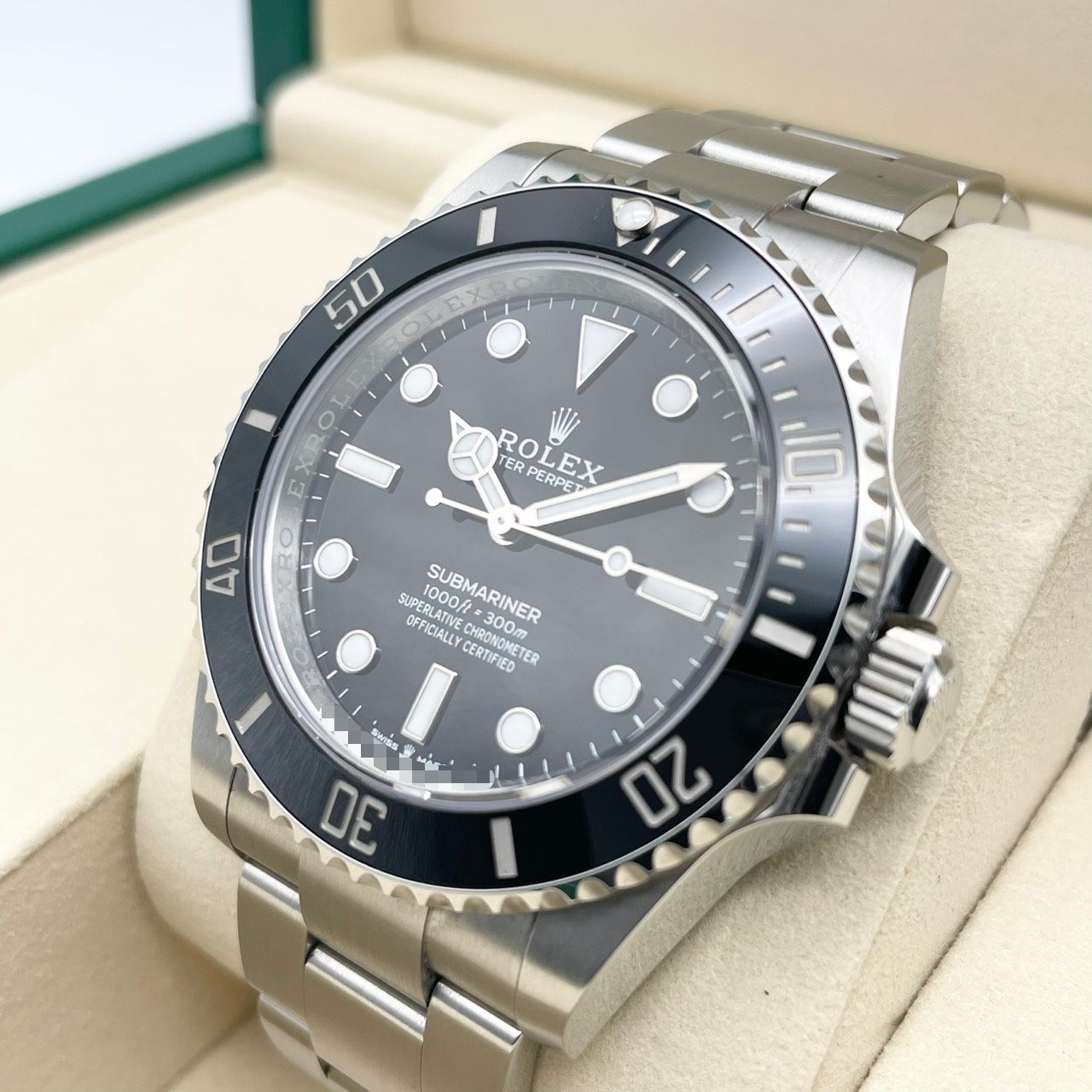 ロレックス サブマリーナ ノンデイト 124060 ブラック 41mm