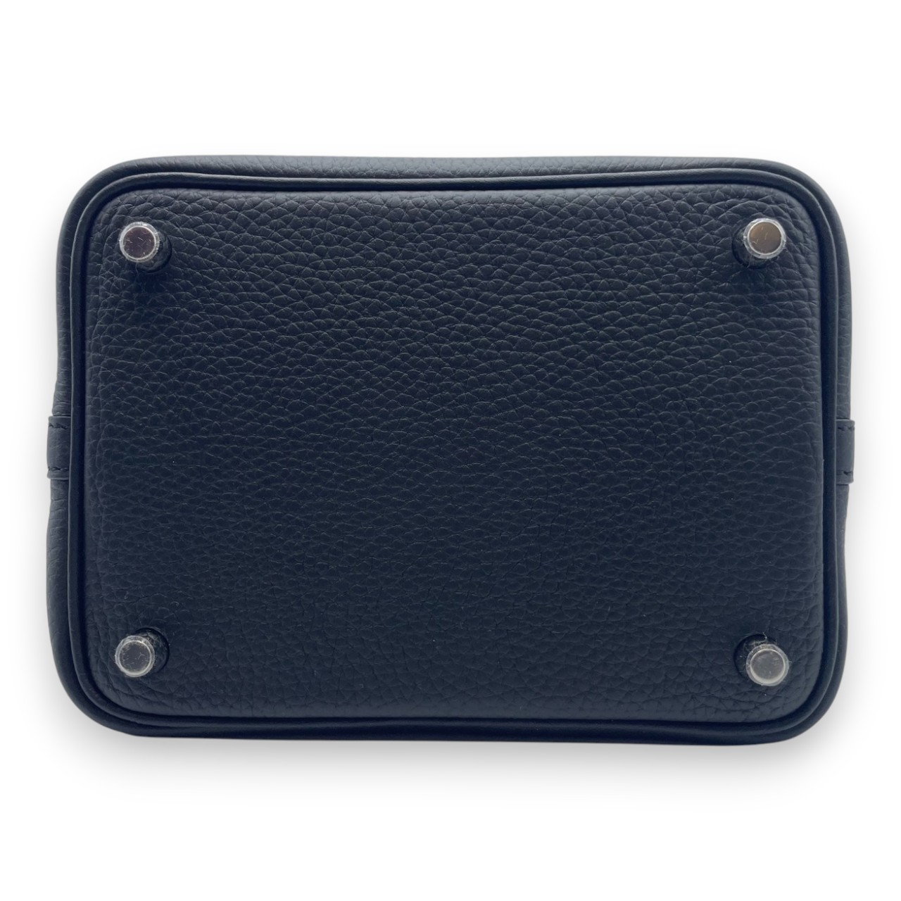 エルメス ピコタンロック PM ノワール トリヨンクレマンス シルバー金具 W刻印