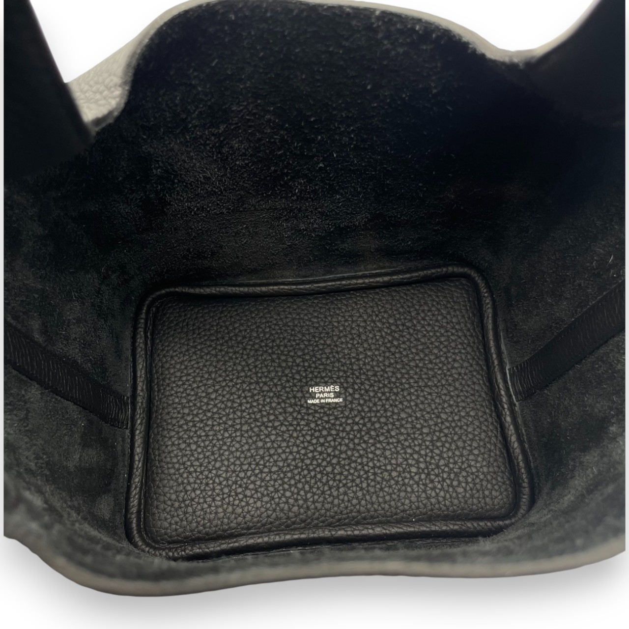 エルメス ピコタンロック PM ノワール トリヨンクレマンス シルバー金具 W刻印