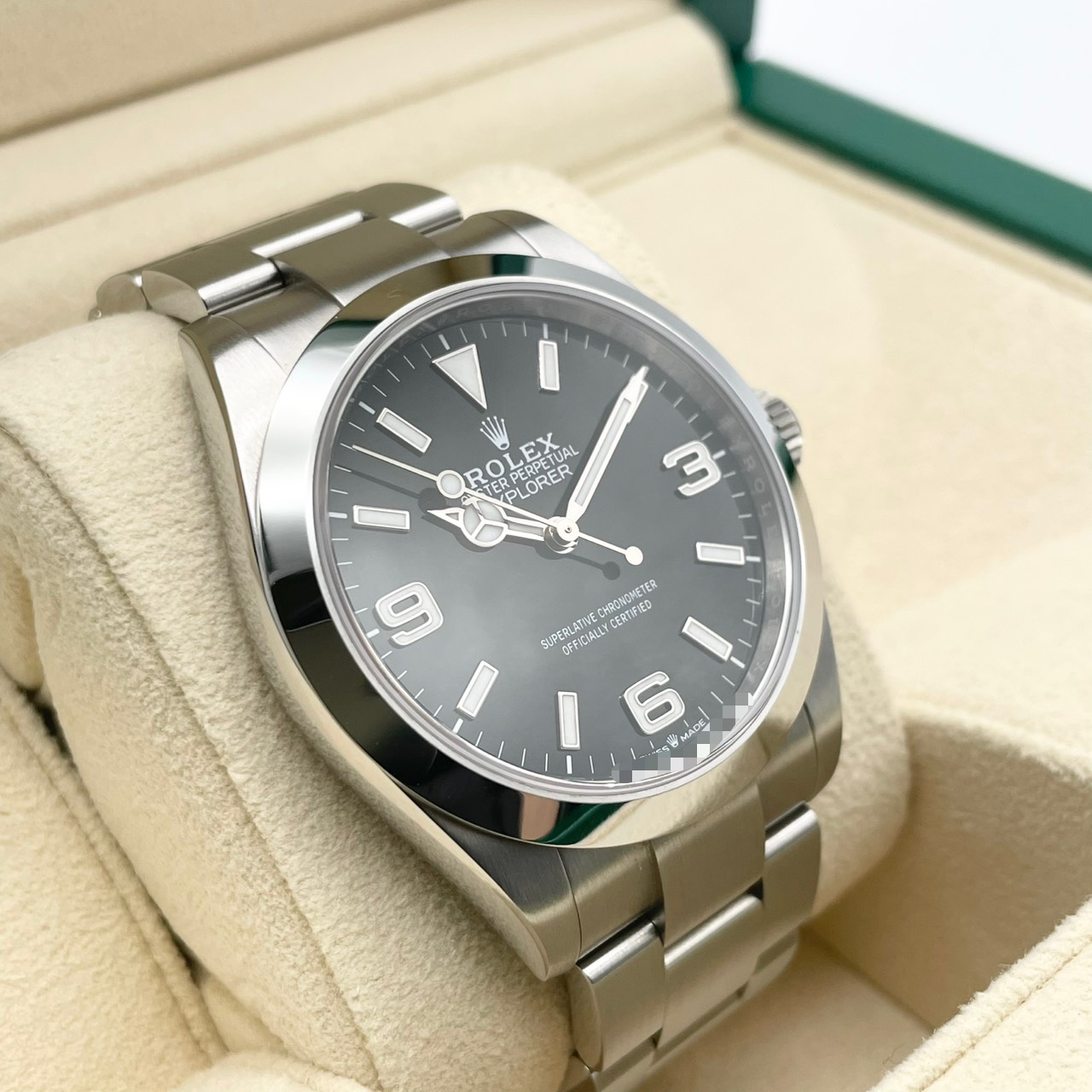 ロレックス エクスプローラー 224270 ブラック ステンレススチール 40mm