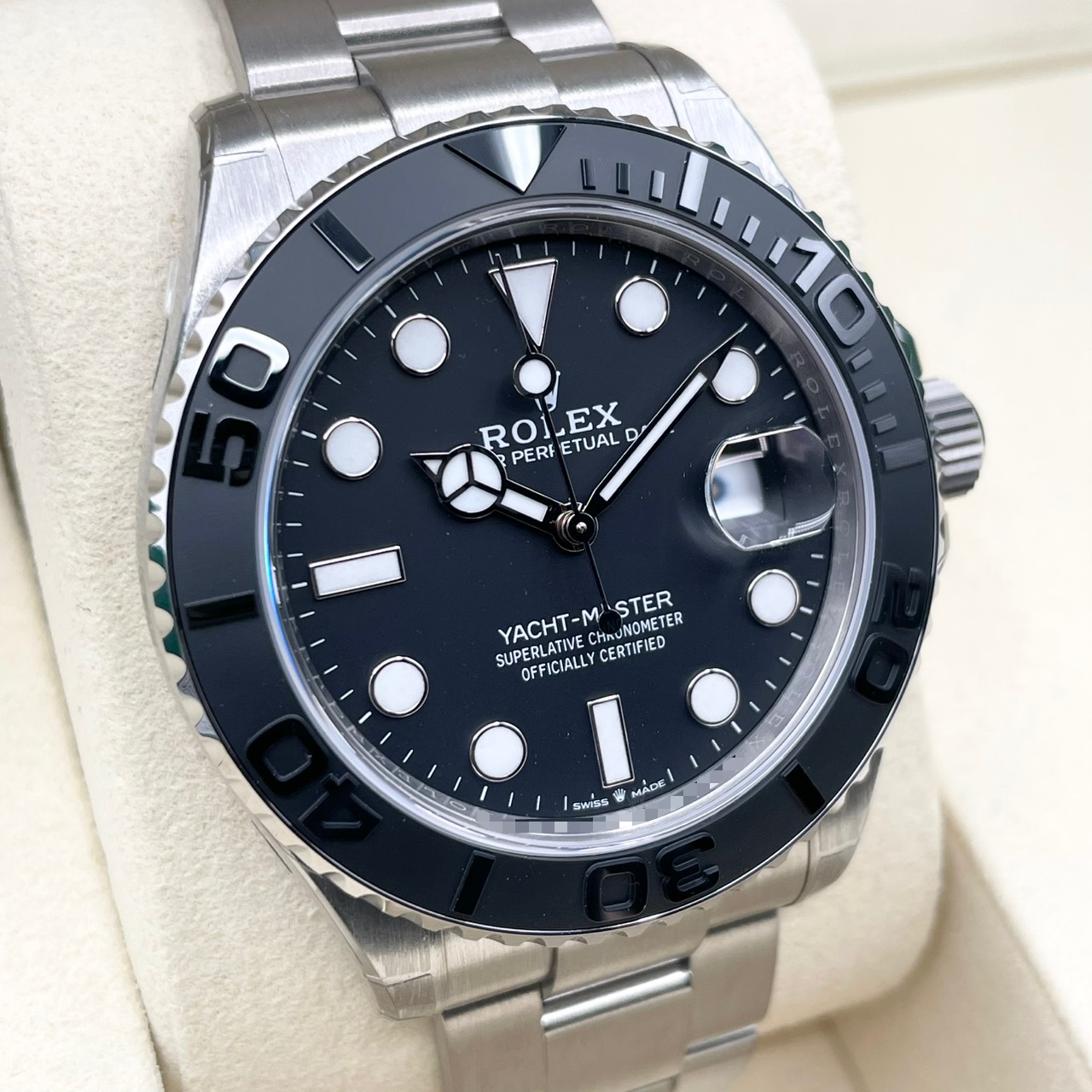 【保証書日付2026年5月！】【保護シール付き！】ロレックス ヨットマスター 226627 RLXチタン ブラック 42mm