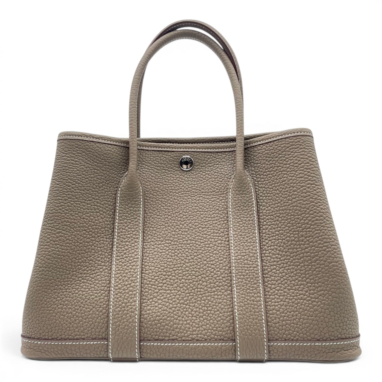美品 HERMES エルメス ガーデンパーティ PM エトゥープ バッグ A4 現金特価】エルメス ガーデンパーティ TPM エトゥープ ネゴンダ