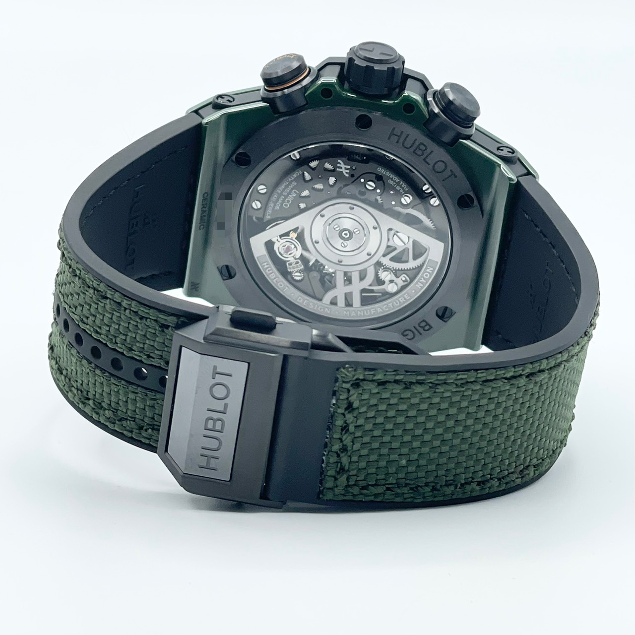 ウブロ ビッグバン リローデッド ダークグリーンセラミック 421.GM.1144.NR.RLD 44mm