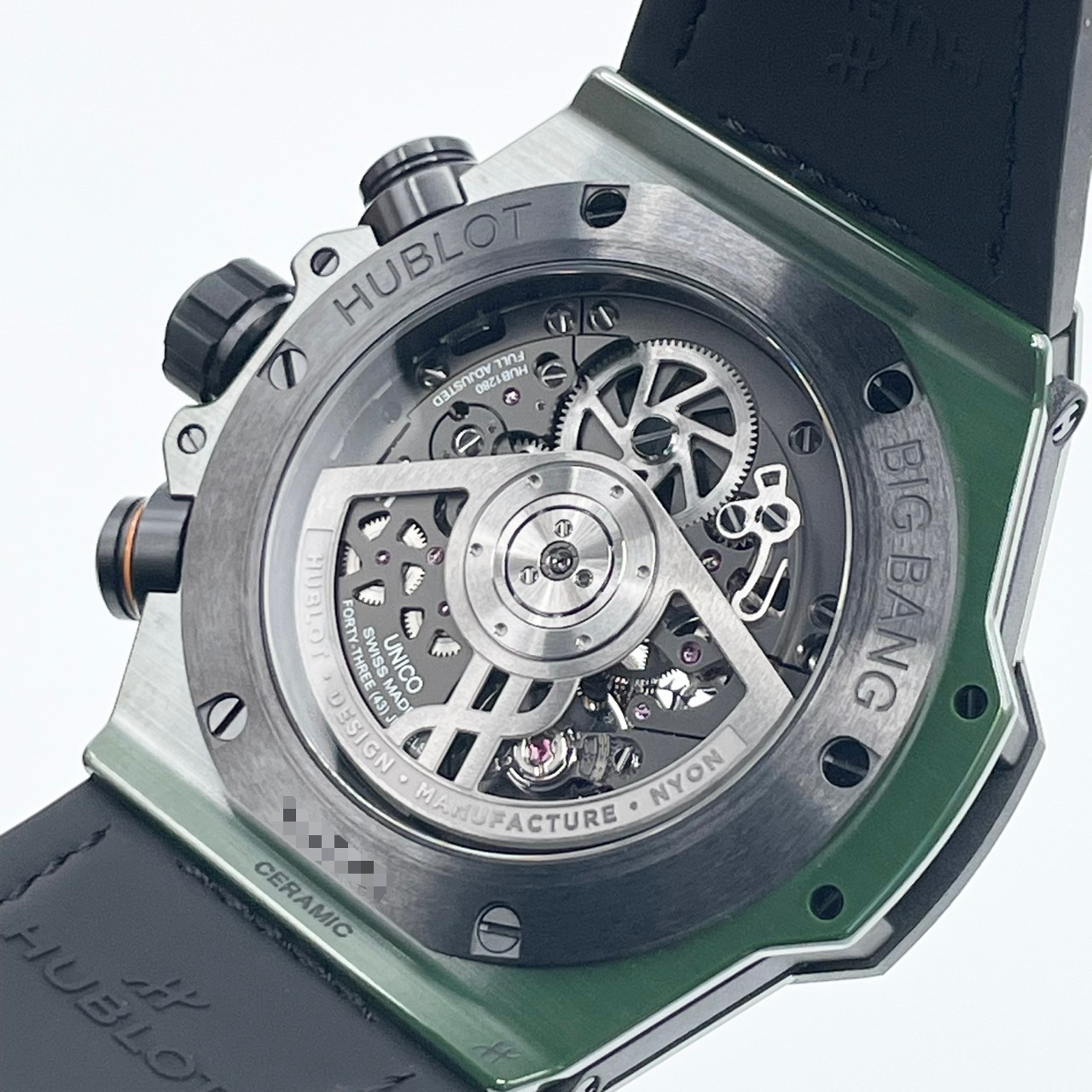 ウブロ ビッグバン リローデッド ダークグリーンセラミック 421.GM.1144.NR.RLD 44mm