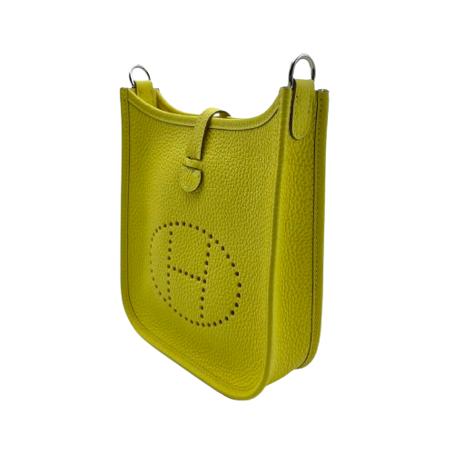 HERMES Evelyn TPM エヴリン ライム B刻印 C006148 現金特価】エルメス エヴリンミニ TPM トリヨンクレマンス